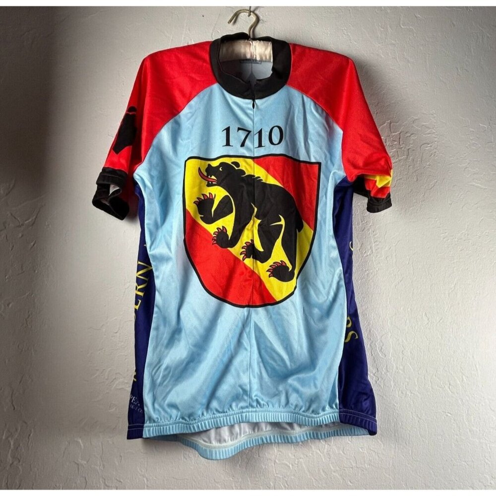 Peak 1 Mens TriCentury Cyclists 2010 Cycling Jersey Zip Front Short Sleeve XL
